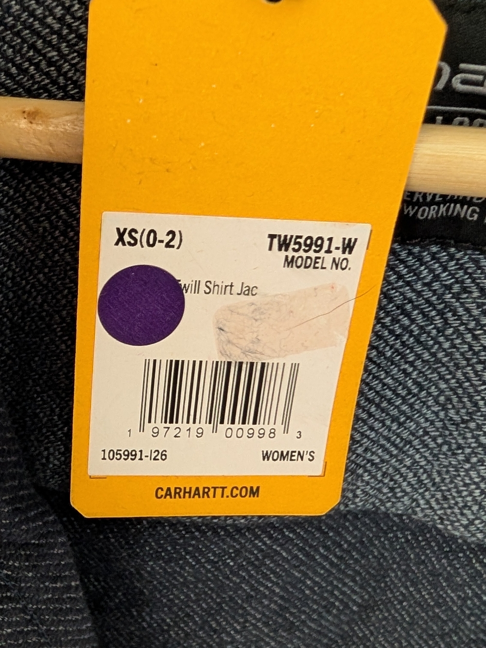 Carhartt Women's Twill Jacket - XS - Picture 5 of 10